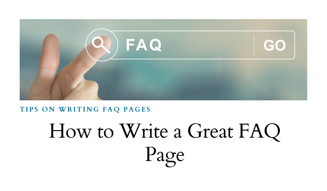 How to Write a Great FAQ Page